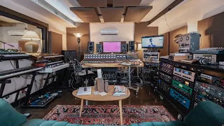 EPIC RECORDING STUDIO Setup 2021 | Camp Senia (studio tour)