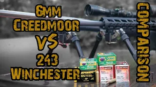 6mm Creedmoor vs 243 Winchester "Comparison"