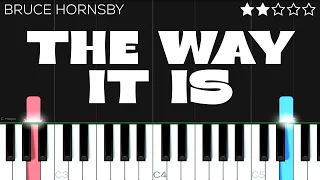 Bruce Hornsby - The Way It Is | EASY Piano Tutorial