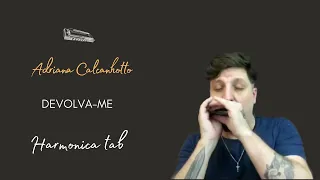 🎶 Devolva-me - Adriana Calcanhotto (Harmonica Tab - na Gaita com Tablatura)