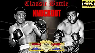 Sugar Ray Robinson vs Randy Turpin | Legendary Pound4Pound Title | Classic Boxing Fight 4K Ultra HD