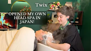 ASMR I OPENED MY OWN ASMR HEAD SPA IN TOKYO, JAPAN!!!! BUCKET LIST EXPERIENCE HEAD SPA IN TOKYO!