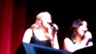 Betsy Wolfe and Lindsay Mendez singing "River"