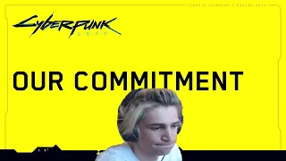 xQc Reacts to Cyberpunk 2077 — Our Commitment to Quality with Twitch Chat!