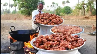 100 Chicken Drumsticks Recipe | Chicken Legs Fry  Grandpa Kitchen