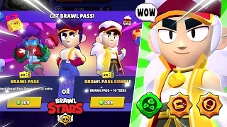 TUTTO il NUOVO BRAWL PASS 10 e sul brawler FANG! - Brawl Stars ITA