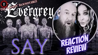 Metal Couple REACTS and REVIEWS - EVERGREY - Say (Official Video)