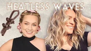 Heatless Natural Beachy Waves!! - KayleyMelissa