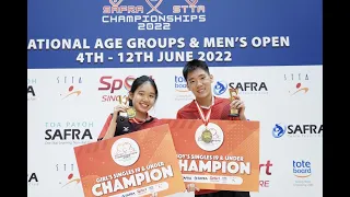 2022 Ray and Yun Interesting shots in STTA X SAFRA Tournament