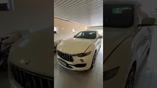 Как пришлось заряжать полностью севший аккумулятор в Maserati Levante