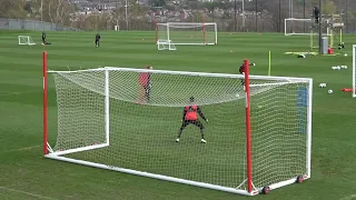 Barnsley F.C. | Goalkeeper Training | Shot Stopping Actions