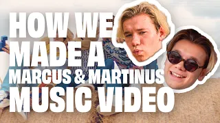 HOW WE MADE A MARCUS & MARTINUS MUSIC VIDEO 🎥🔥🎬 (English subtitles)