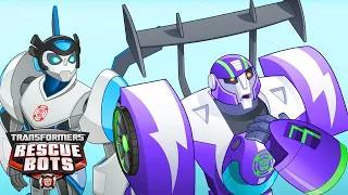 Transformers: Rescue Bots | Blurr & Quickshadow | FULL Episode | Kids Cartoon | Transformers Junior