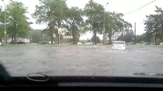 Наводнение в Санкт-Петербурге 17.07.2015
