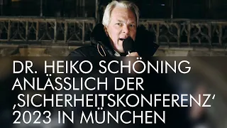 Dr. Heiko Schöning - in München kommen jetzt die Haupttäter zusammen und wollen den Krieg ausweiten!