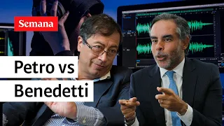 ¿Intranquilos? ¡Qué va!: respuesta de Petro a escandalosos audios de Benedetti | Semana Noticias