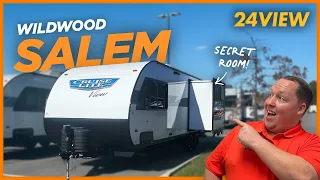 SECRET ROOM! In a Rear Kitchen Travel Trailer!