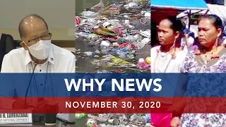 UNTV: Why News | November 30, 2020