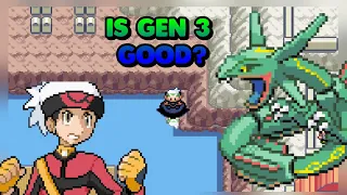How Good/Bad are the Pokemon Gen 3 Games? ft.Nostalgia
