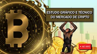 LIVE BITCOIN. AO VIVO! Análise Gráfica e Clássica das principais criptomoedas. 17/06/2022 #15