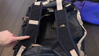 Attaching the Backpack Straps on a North Face Basecamp Duffel - A How To