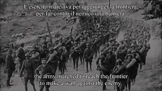 "La Leggenda del Piave" - Italian WW1 Song (English Subtitles) - Version 1