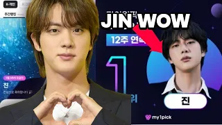 Unstoppable Jin: BTS Star Dominates K-Pop Rankings for 12 Weeks Straight!