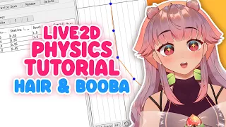 NEW Live2D Physics tutorial + how to rig hair & breast [2D VTuber Model]