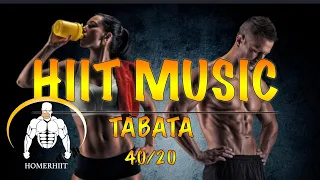 HIIT WORKOUT MUSIC - 40/20 - TRAP MUSIC - TABATA SONGS