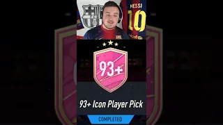 I OPENED THE NEW 93+ ICON PLAYER PICK!!! #fifa23 #fut