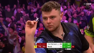 NINE-DARTER! | Josh Rock strikes perfection against Michael van Gerwen at the Grand Slam of Darts!