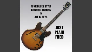 Funk Blues in E (112 BPM Backing Track)