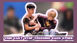 Jimin and Taehyung Can’t Stop Touching Each Other