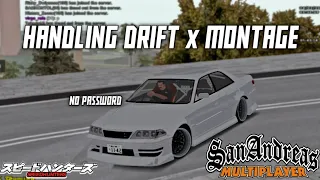 HANDLING DRIFT x MONTAGE GTA SA ANDROID | [SUPPORT SAMP]