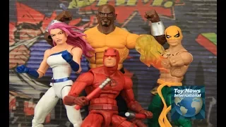 Marvel Legends Amazon Exclusive 6" Defenders (Daredevil, Cage, Iron Fist & Jewel)Boxset Review