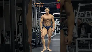 Chinese bodybuilder Chen Neng 2023 season