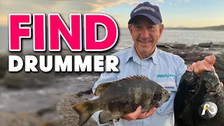 How You FIND Drummer: Prospecting a Headland - ROCK FISHING!