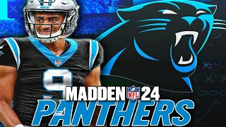 Rebuilding the Carolina Panthers in Madden 24 | Bryce Young Is ELITE!