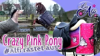 Lia & Alfi - Crazy Pink Pony - Alfi rastet aus