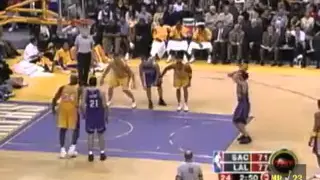 Peja Stojakovic Highlights vs. Los Angeles Lakers 2004 - 37 points