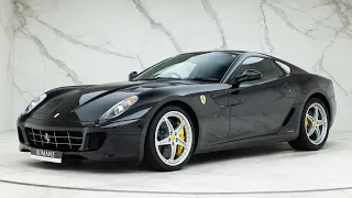 2012 Ferrari 599 GTB HGTE - Nero Daytona - Walkaround & Interior | Romans International [4K]