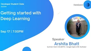 Getting Started with Deep Learning| Day 1 |Decipher Deep Learning Bootcamp