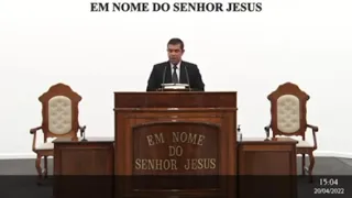 Santo Culto CCB online 20/04/2022