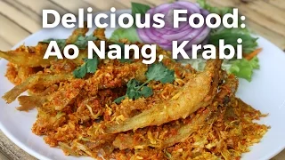 Food in Ao Nang (อ่าวนาง), Krabi at Cheap Cheap Thai Restaurant