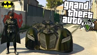 GTA 5 Mods - ULTIMATE BATMAN MOD! Joker, Batmobile, Batwing, & BatPod Mod! (GTA 5 PC Mods Gameplay)