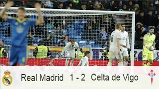 Real Madrid vs Celta Vigo 1-2 - All Goals  - Copa del Rey 18/01/2017 HD