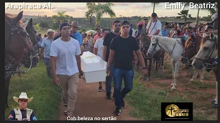 Velório  e Sepultamento  Emily Beatriz filha do Naldinho Madeiras 05/04/24