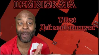 T-Fest - Дай менi звикнути REACTION (Official Lyric Video)