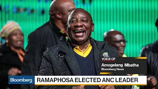 Ramaphosa Narrowly Wins Presidency of S. Africa's ANC