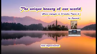 The unique beauty of our world  - Piano arpeggio  - 5232 inmprovisation